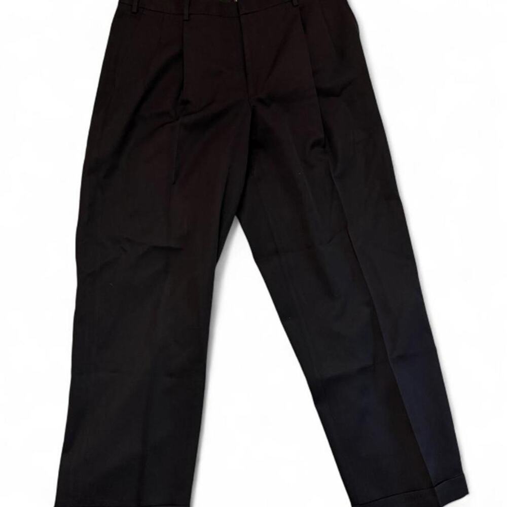 Eddie bauer black worsted wool